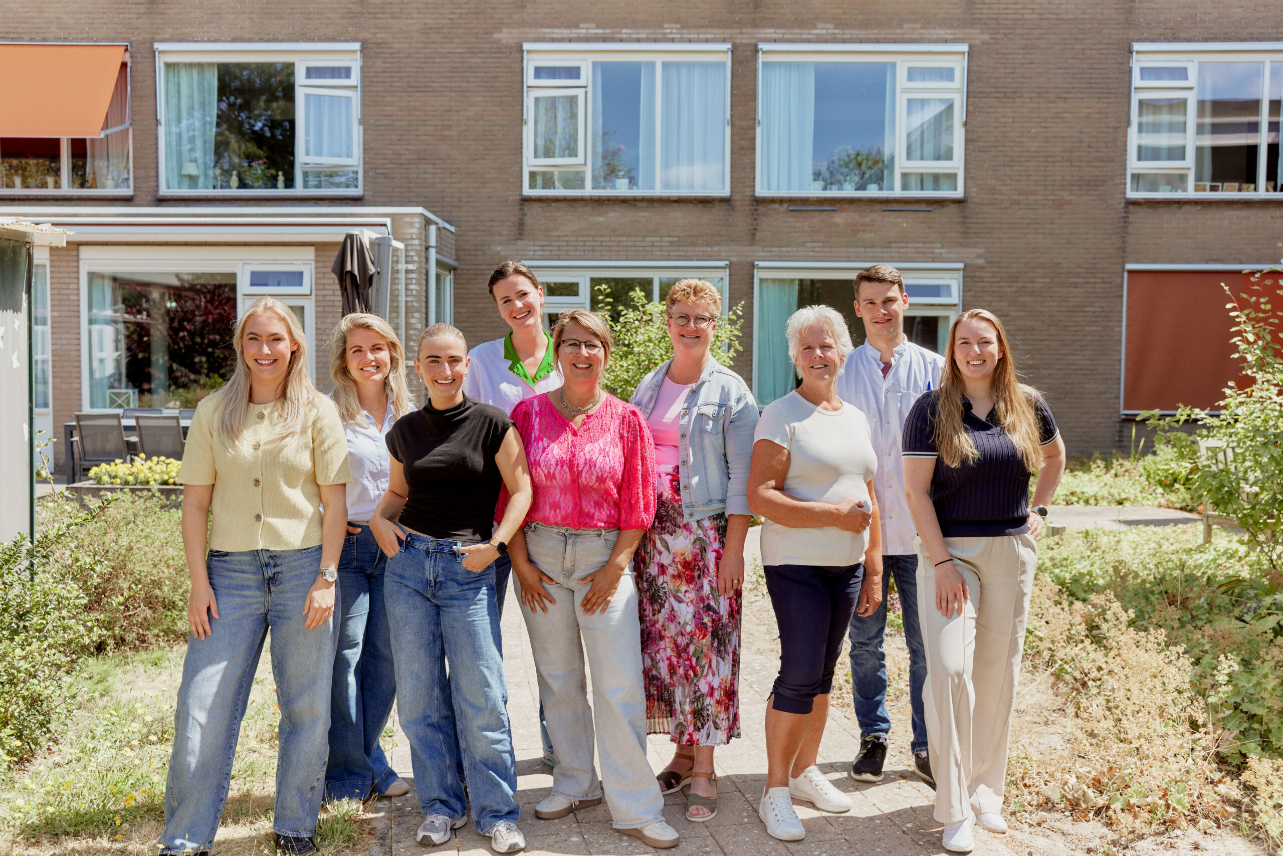 Groepsfoto wijkverpleegkundigen